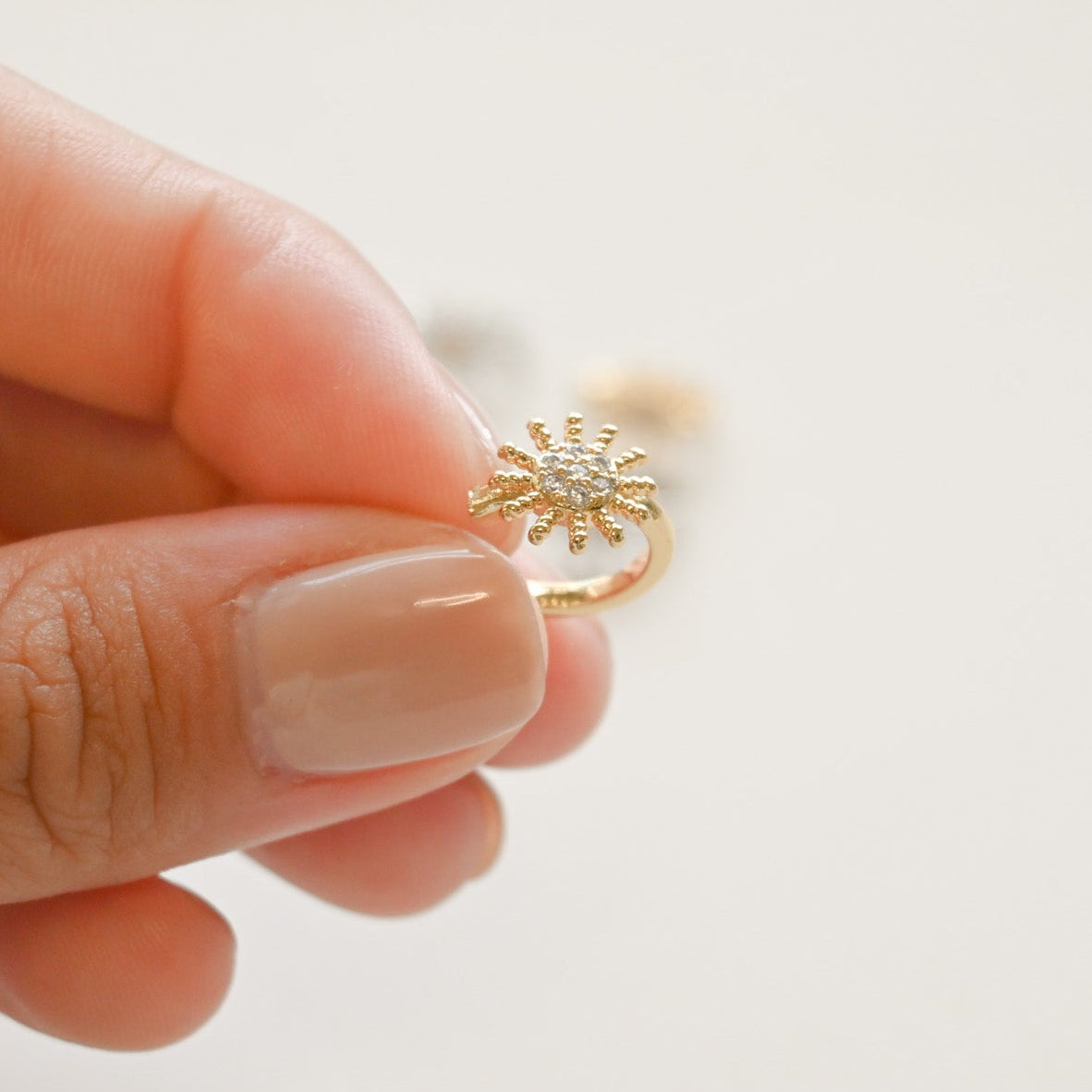 Dazzling Sun Ear cuff