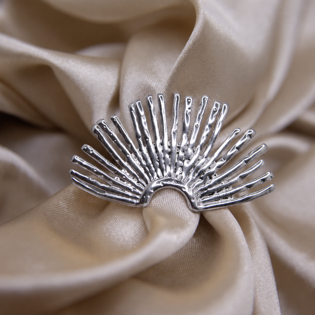 Golden Palm Ring