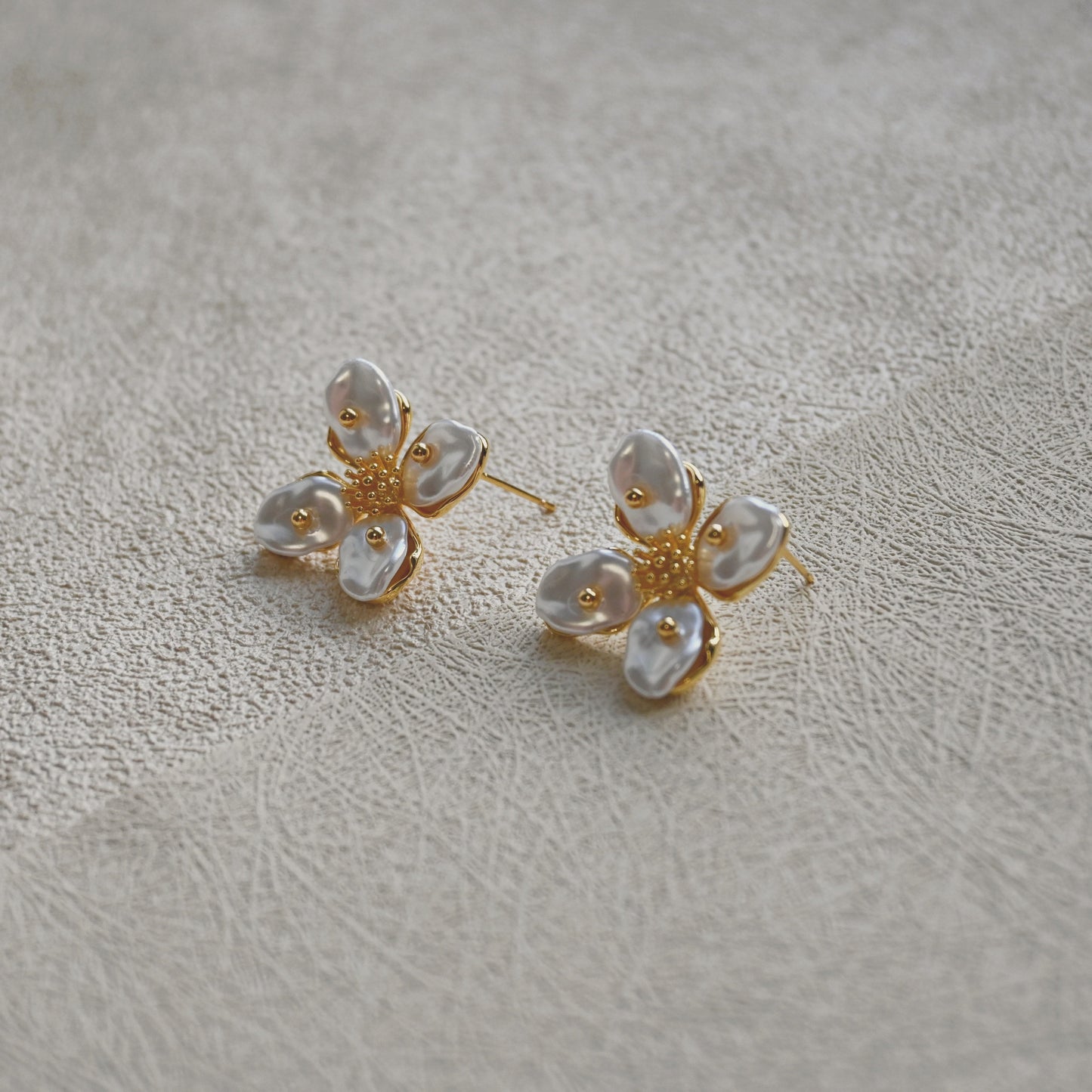 Pearl Blossom Studs
