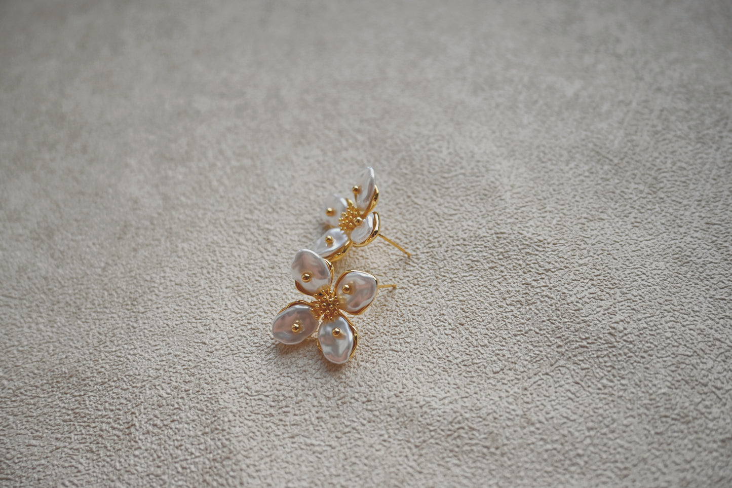 Pearl Blossom Studs