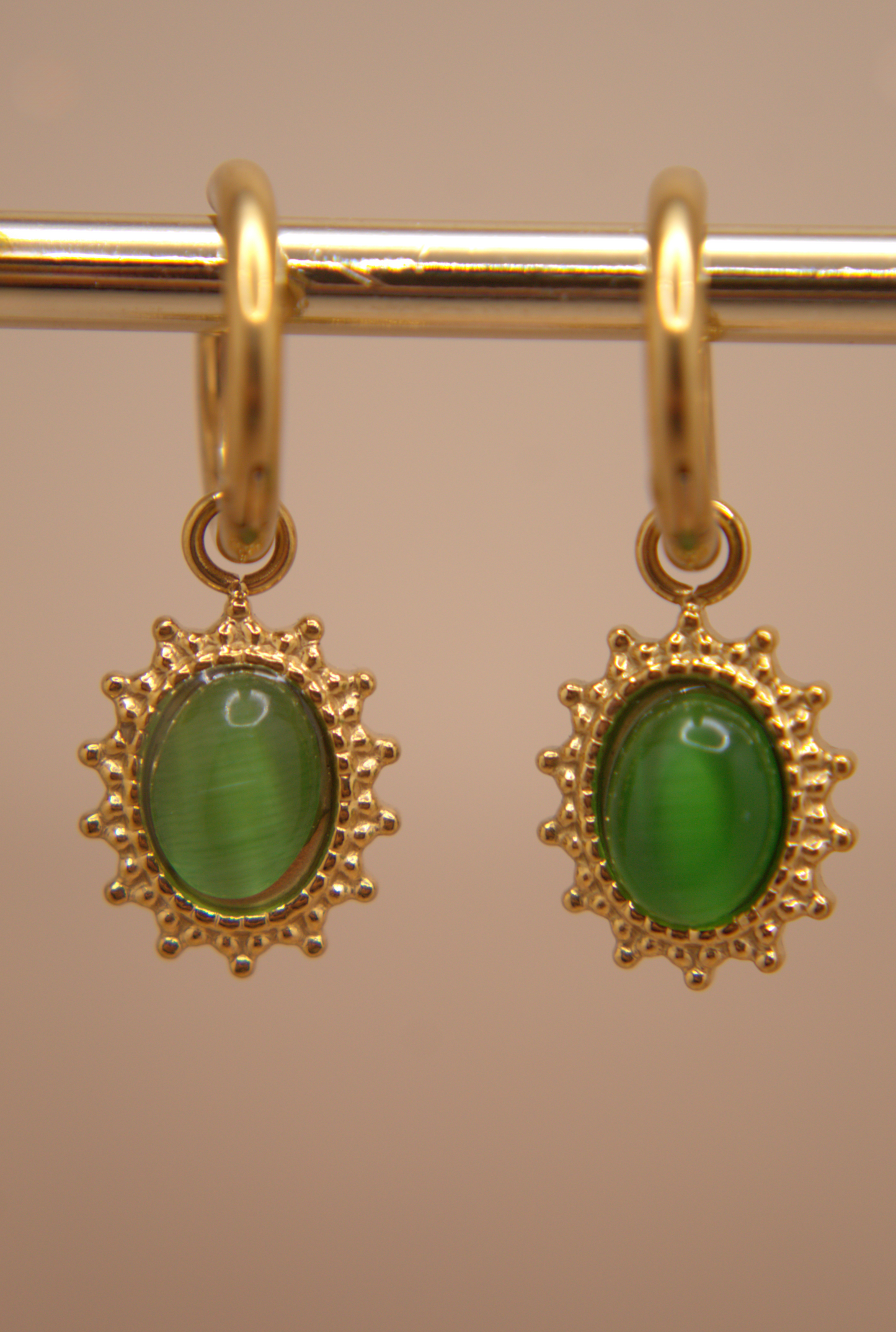 Green Oracle Hoops