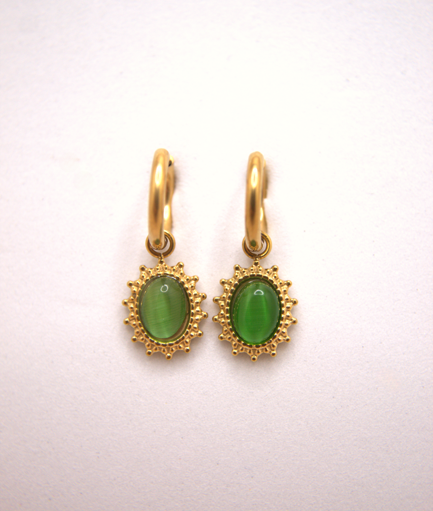 Green Oracle Hoops