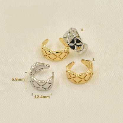 Rhombo Radiance Ear Cuff