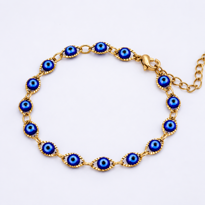 Blue Nazar Halo Bracelet 💧✅