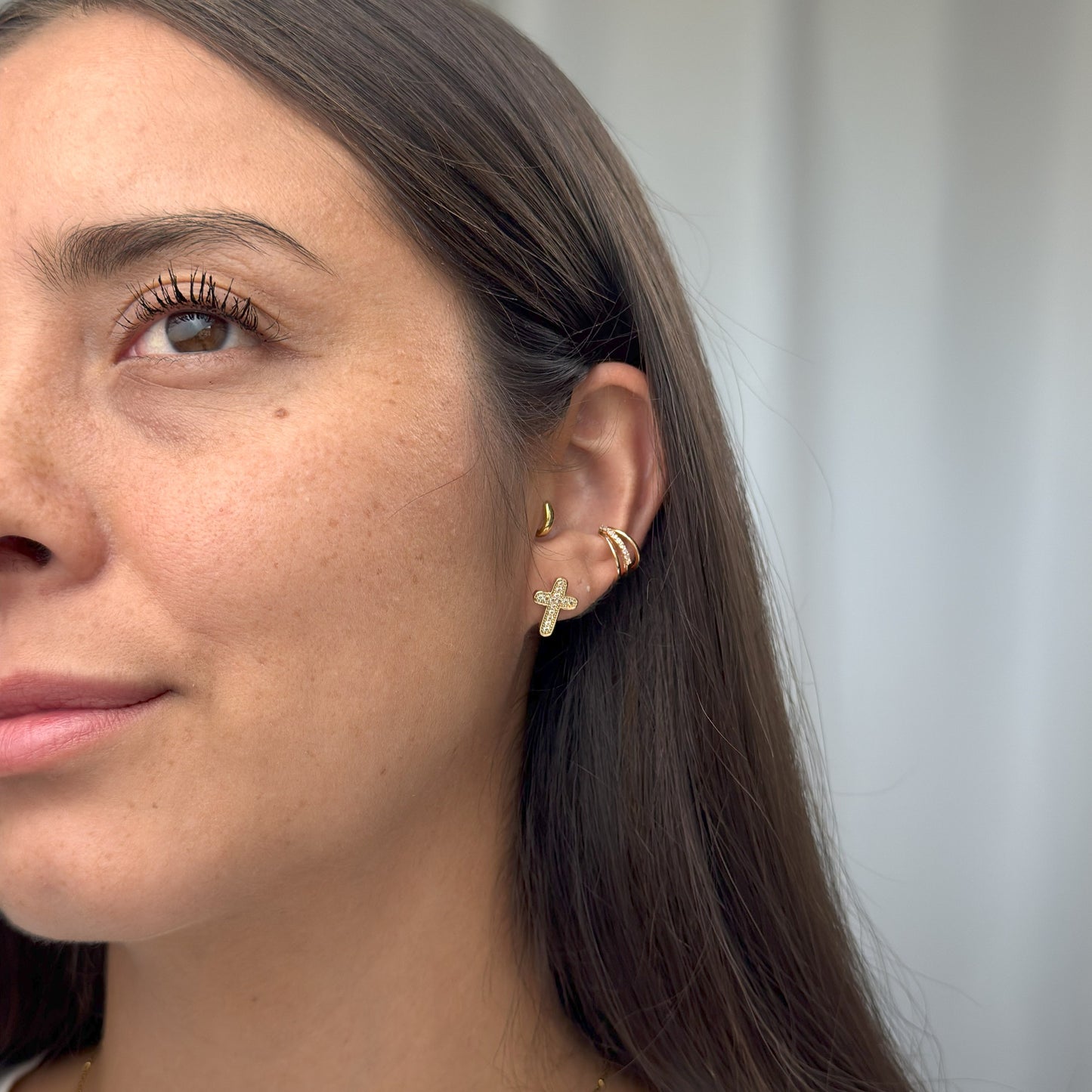 Golden Whisper Ear Cuff