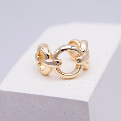 Luma Knot Ear cuff