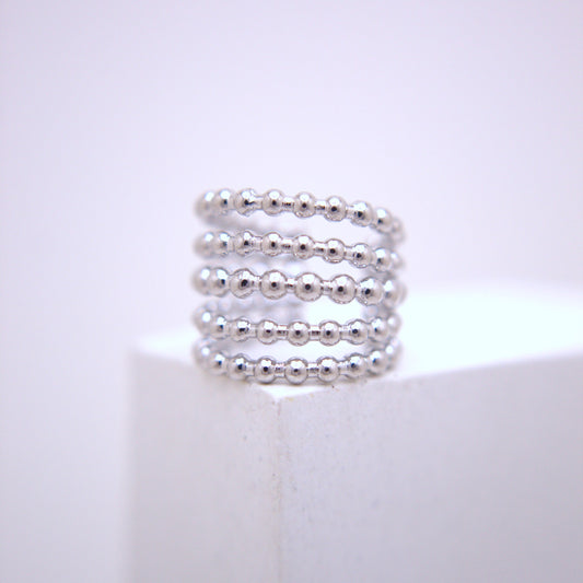 Azúcar Silver Ear Cuff