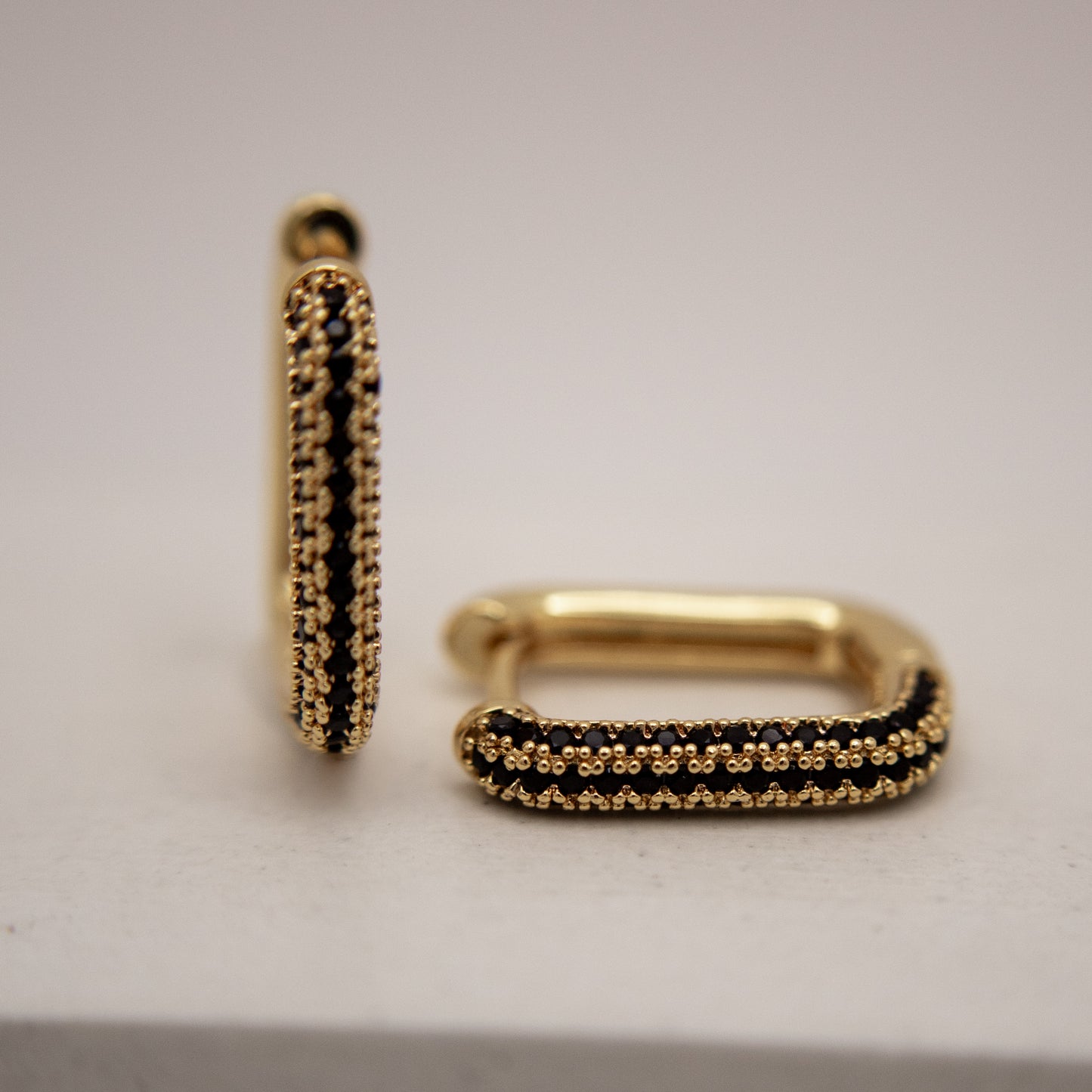 Glimmer Rectangles Hoops