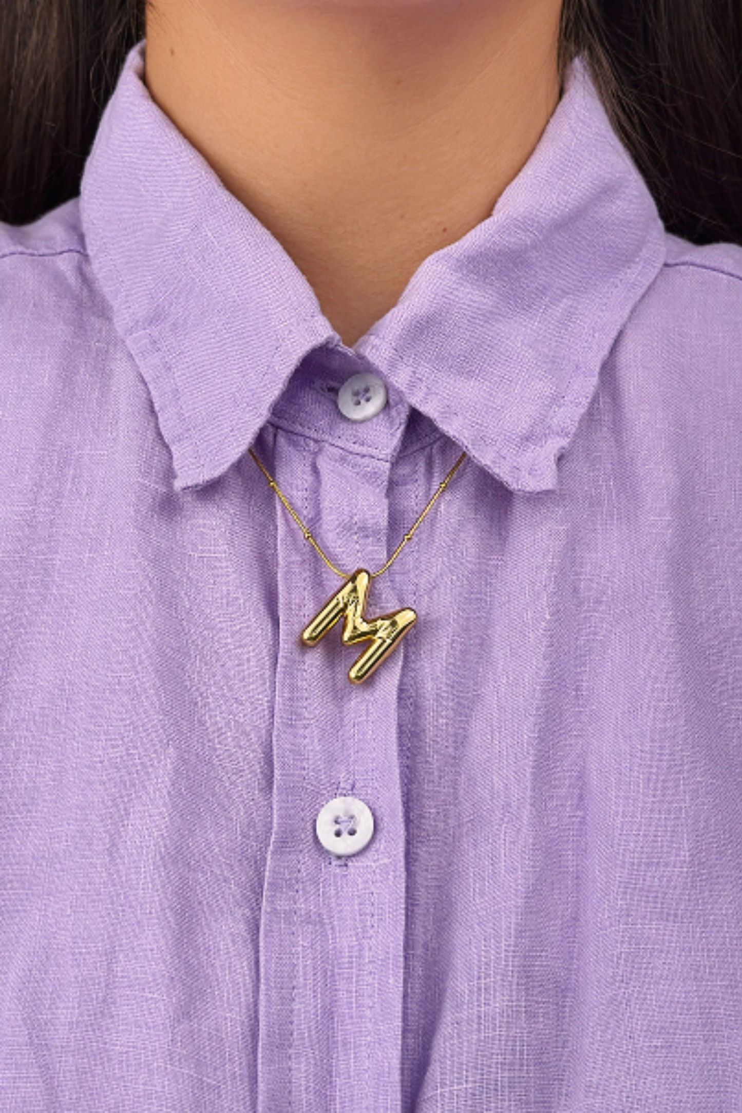 Chunky Initial Necklace
