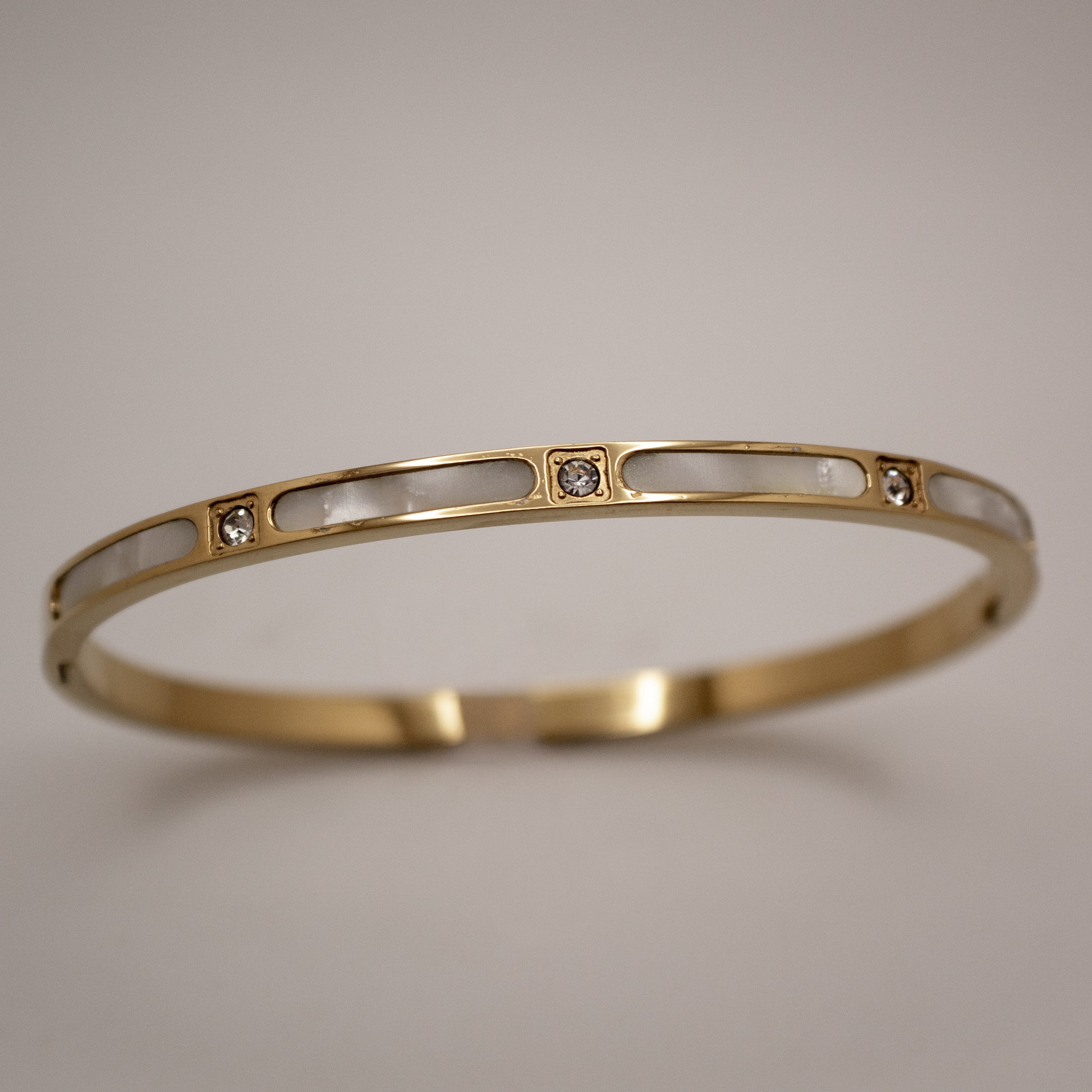 Cirel BraceletCirel Bracelet Gold Water Resistant Bangle – Durable ...