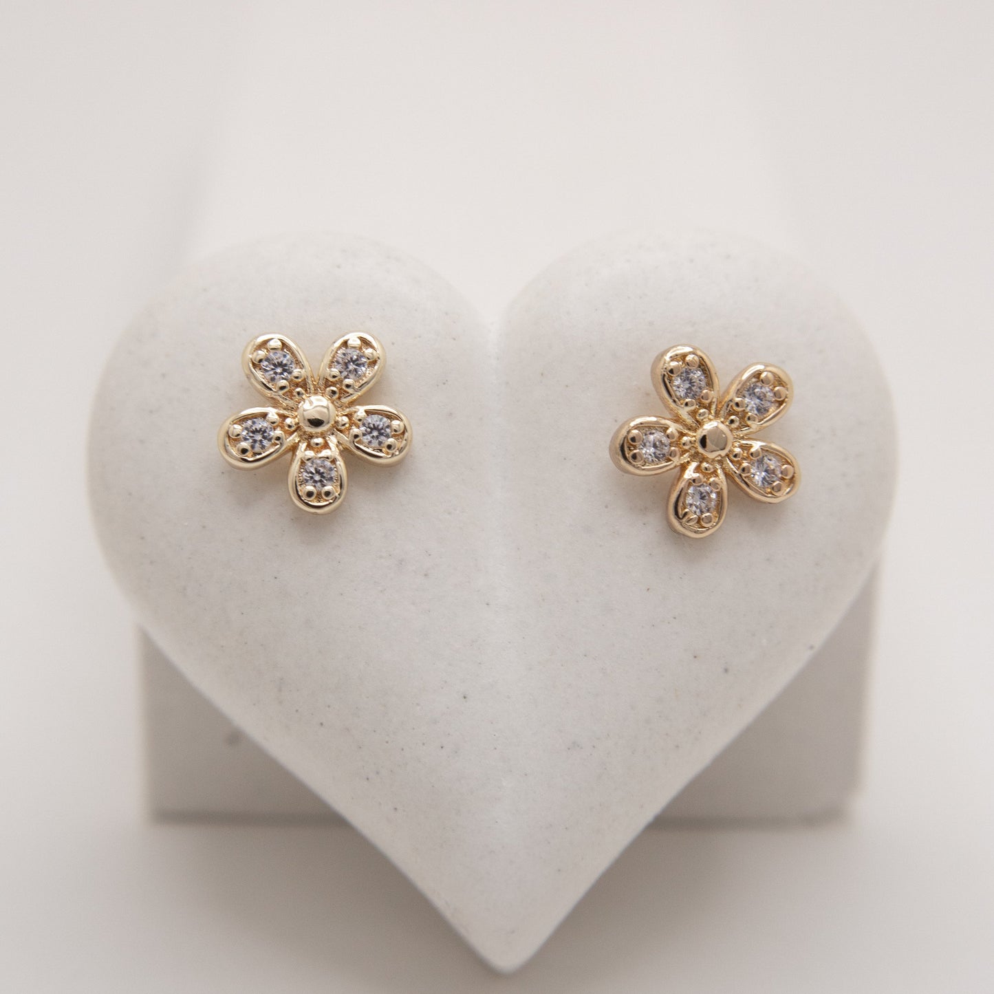 Starlit Petal Studs