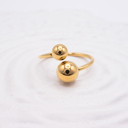 Sculpted Duo Ring💧✅