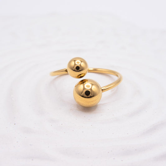 Sculpted Duo Ring💧✅