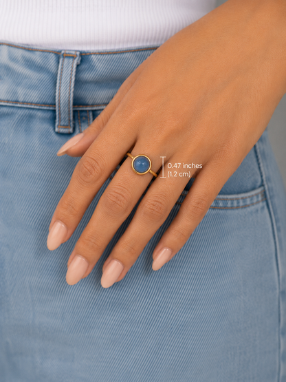 Blue Orbit Ring