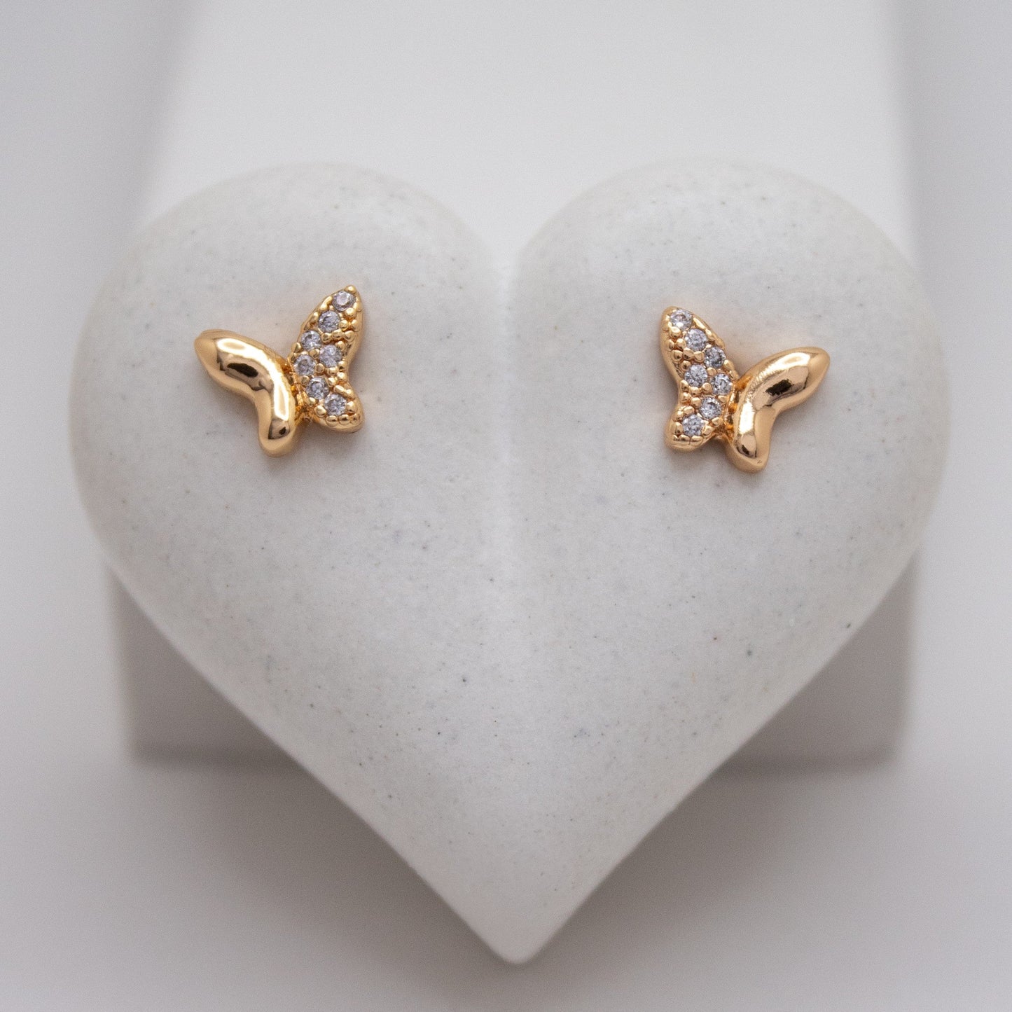 Mini butterfly studs