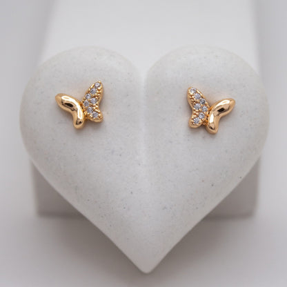 Mini butterfly studs