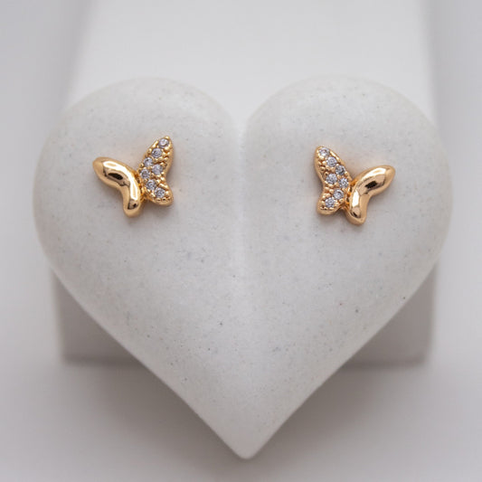 Mini butterfly studs